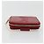 Cartera Bifold SAINT LAURENT de cuero rojo oro Auth bs35087 Roja Dorado - vista 5