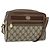 Borsa GUCCI GG Supreme Web Sherry Line in PVC Beige Oro 119 02 087 Auth 179638 D'oro