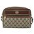 Borsa GUCCI GG Supreme Web Sherry Line in PVC Beige Oro 119 02 087 Auth 179638 D'oro - vista 13