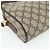 Borsa GUCCI GG Supreme Web Sherry Line in PVC Beige Oro 119 02 087 Auth 179638 D'oro - vista 16