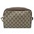 Borsa GUCCI GG Supreme Web Sherry Line in PVC Beige Oro 119 02 087 Auth 179638 D'oro - vista 2