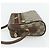 Borsa GUCCI GG Supreme Web Sherry Line in PVC Beige Oro 119 02 087 Auth 179638 D'oro - vista 3