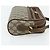 Borsa GUCCI GG Supreme Web Sherry Line in PVC Beige Oro 119 02 087 Auth 179638 D'oro - vista 4