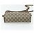 Borsa GUCCI GG Supreme Web Sherry Line in PVC Beige Oro 119 02 087 Auth 179638 D'oro - vista 5