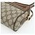 Borsa GUCCI GG Supreme Web Sherry Line in PVC Beige Oro 119 02 087 Auth 179638 D'oro - vista 9