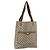 Borsa Tote GUCCI GG Supreme Web Sherry Line PVC Beige Red 40 02 003 Auth 180170