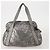 Borsa Tote CHANEL Nylon 2 Set Argento Beige CC Auth BA12495 - vista 3
