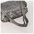 Borsa Tote CHANEL Nylon 2 Set Argento Beige CC Auth BA12495 - vista 5