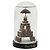 LOUIS VUITTON Trunk Tower Eiffel Tower Snow Globe plastic Clear LV Auth mr2481V