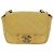 CHANEL Mini Matelasse 16 Chain Bag Lamb Skin Yellow Gold CC Auth 178543SAV D'oro Giallo - vista 13
