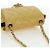 CHANEL Mini Matelasse 16 Chain Bag Lamb Skin Yellow Gold CC Auth 178543SAV D'oro Giallo - vista 14