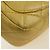 CHANEL Mini Matelasse 16 Chain Bag Lamb Skin Yellow Gold CC Auth 178543SAV D'oro Giallo - vista 17