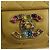 CHANEL Mini Matelasse 16 Chain Bag Lamb Skin Yellow Gold CC Auth 178543SAV D'oro Giallo - vista 19