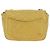 CHANEL Mini Matelasse 16 Chain Bag Lamb Skin Yellow Gold CC Auth 178543SAV D'oro Giallo - vista 2
