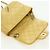 CHANEL Mini Matelasse 16 Chain Bag Lamb Skin Yellow Gold CC Auth 178543SAV D'oro Giallo - vista 20