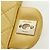 CHANEL Mini Matelasse 16 Chain Bag Lamb Skin Yellow Gold CC Auth 178543SAV D'oro Giallo - vista 21