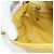 CHANEL Mini Matelasse 16 Chain Bag Lamb Skin Yellow Gold CC Auth 178543SAV D'oro Giallo - vista 25