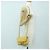 CHANEL Mini Matelasse 16 Chain Bag Lamb Skin Yellow Gold CC Auth 178543SAV D'oro Giallo - vista 29