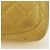CHANEL Mini Matelasse 16 Chain Bag Lamb Skin Yellow Gold CC Auth 178543SAV D'oro Giallo - vista 3