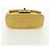 CHANEL Mini Matelasse 16 Chain Bag Lamb Skin Yellow Gold CC Auth 178543SAV D'oro Giallo - vista 7