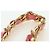 CHANEL Matelasse Chain Shoulder Bag Lamb Skin Pink Gold CC Auth 177321SAM Rosa D'oro - vista 14