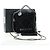 CHANEL 22 Borsa a Spalla con Cordino in Scamosciato Nero e Argento CC Auth BA12610SM - vista 12