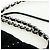 CHANEL 22 Borsa a Spalla con Cordino in Scamosciato Nero e Argento CC Auth BA12610SM - vista 7