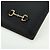 Clutch GUCCI Horsebit in pelle nera e oro 700524 Auth mr2429V Nero D'oro - vista 14