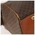 Céline Borsa Boston CELINE Macadam Canvas PVC Pelle 2way Marrone Oro Auth ep14007 D'oro - vista 17
