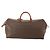 Céline Borsa Boston CELINE Macadam Canvas PVC Pelle 2way Marrone Oro Auth ep14007 D'oro - vista 2