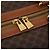 Céline Borsa Boston CELINE Macadam Canvas PVC Pelle 2way Marrone Oro Auth ep14007 D'oro - vista 20