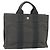 Hermès HERMES Her LinePM Handtasche Canvas Grau Silber Authentisch 179763A Braun