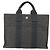 Hermès HERMES Her LinePM Handtasche Canvas Grau Silber Authentisch 179763A Braun - Ansicht 2