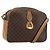Céline Borsa a Spalla CELINE Macadam Canvas PVC Pelle Marrone Oro Auth BA12535 D'oro