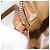 Céline Borsa a Spalla CELINE Macadam Canvas PVC Pelle Marrone Oro Auth BA12535 D'oro - vista 11