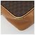 Céline Borsa a Spalla CELINE Macadam Canvas PVC Pelle Marrone Oro Auth BA12535 D'oro - vista 14