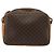 Céline Borsa a Spalla CELINE Macadam Canvas PVC Pelle Marrone Oro Auth BA12535 D'oro - vista 2