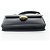 Céline Borsa CELINE in pelle blu navy e oro Auth mr2438 D'oro - vista 5