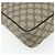 Sac à bandoulière GUCCI GG Supreme en PVC et cuir Beige Or 201448 Auth 177612A Doré - vue 17