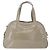 Borsa SAINT LAURENT in pelle verniciata Grigio Argento Auth 180031A Marrone - vista 2