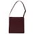 Borsa a Spalla BURBERRY Nova Check in Pelle Bordeaux Argento Auth ep14479 Bordò - vista 2