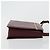 Borsa a Spalla BURBERRY Nova Check in Pelle Bordeaux Argento Auth ep14479 Bordò - vista 3