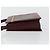 Borsa a Spalla BURBERRY Nova Check in Pelle Bordeaux Argento Auth ep14479 Bordò - vista 4