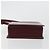 Borsa a Spalla BURBERRY Nova Check in Pelle Bordeaux Argento Auth ep14479 Bordò - vista 5