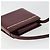 Borsa a Spalla BURBERRY Nova Check in Pelle Bordeaux Argento Auth ep14479 Bordò - vista 6