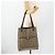 Borsa Tote GUCCI GG Supreme Web Sherry Line PVC Beige Red 3902003 Auth 180171 Rosso - vista 21