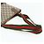 Borsa Tote GUCCI GG Supreme Web Sherry Line PVC Beige Red 3902003 Auth 180171 Rosso - vista 7