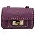 Borsa a tracolla VALENTINO Rock Studs in pelle 2way Viola Oro Auth 179216A D'oro Porpora - vista 13