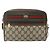 Borsa a Spalla GUCCI GG Supreme Web Sherry Line PVC Beige Oro Auth 179865 D'oro - vista 13