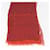 Hermès Sciarpa HERMES in seta rossa Auth bs34883A Rosso  - vista 7